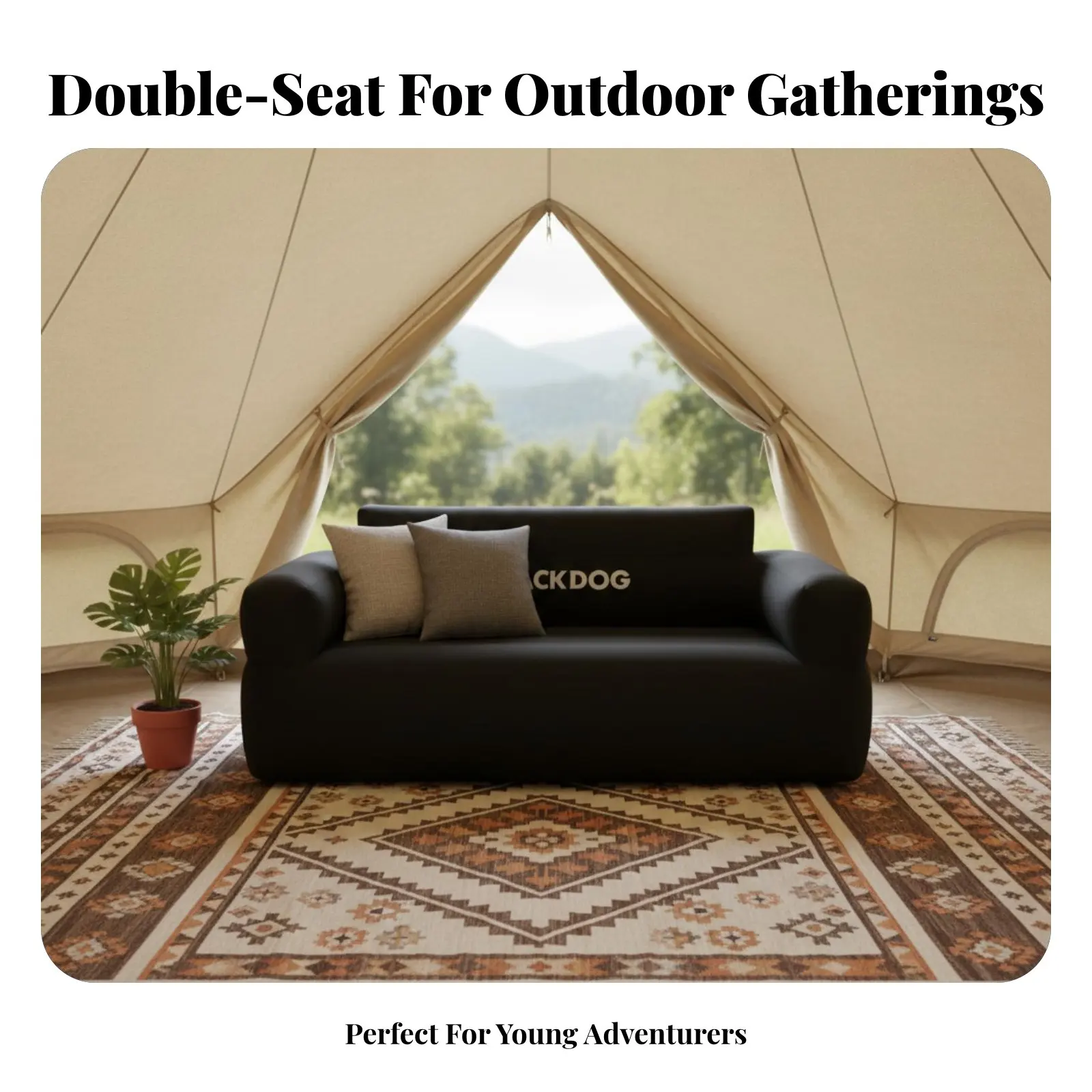 Double Inflatable Sofa, Outdoor Camping Air Mattress, Lazy Bed, Portable, Manual Inflation
Double Inflatable Sofa, Outdoor Camping Air Mattress, Lazy Bed, Portable, Manual Inflation