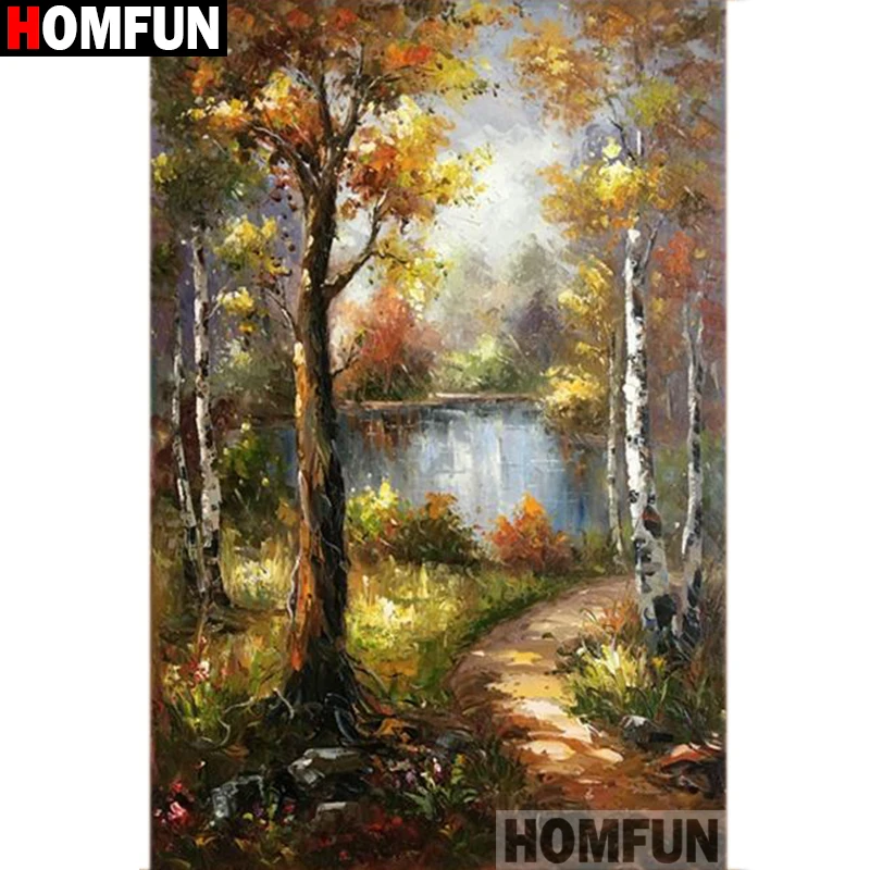 HOMFUN "Сцена осени дерева" алмазная живопись 5D полная квадратная/круглая дрель домашний декор DIY Алмазная вышивка крестиком
HOMFUN "Сцена осени дерева" алмазная живопись 5D полная квадратная/круглая дрель домашний декор DIY Алмазная вышивка крестиком