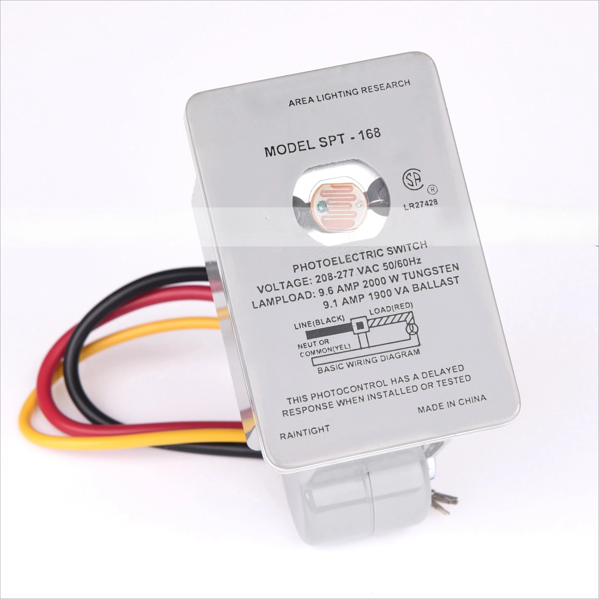 Серия SPT 208-277 В, регулируемый светочувствительный угол, переключатель управления освещением UL CSA
Серия SPT 208-277 В, регулируемый светочувствительный угол, переключатель управления освещением UL CSA