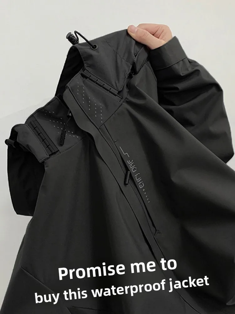 Американский молодежный водонепроницаемый плащ-куртка 2-в-1 с капюшоном для походов, осенняя модная верхняя одежда для подростков
Американский молодежный водонепроницаемый плащ-куртка 2-в-1 с капюшоном для походов, осенняя модная верхняя одежда для подростков