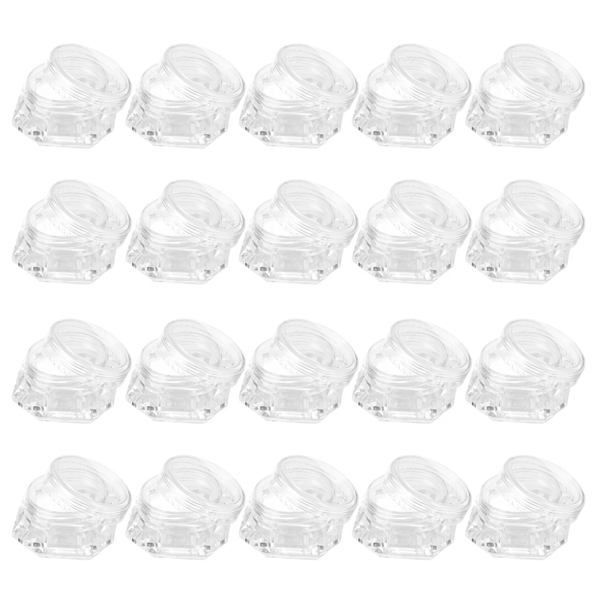 20 Pcs 5g Reusable Containers Empty Bottles Small Jars Plastic Storage For Creams Lotions Loose Powder Glitter
20 Pcs 5g Reusable Containers Empty Bottles Small Jars Plastic Storage For Creams Lotions Loose Powder Glitter