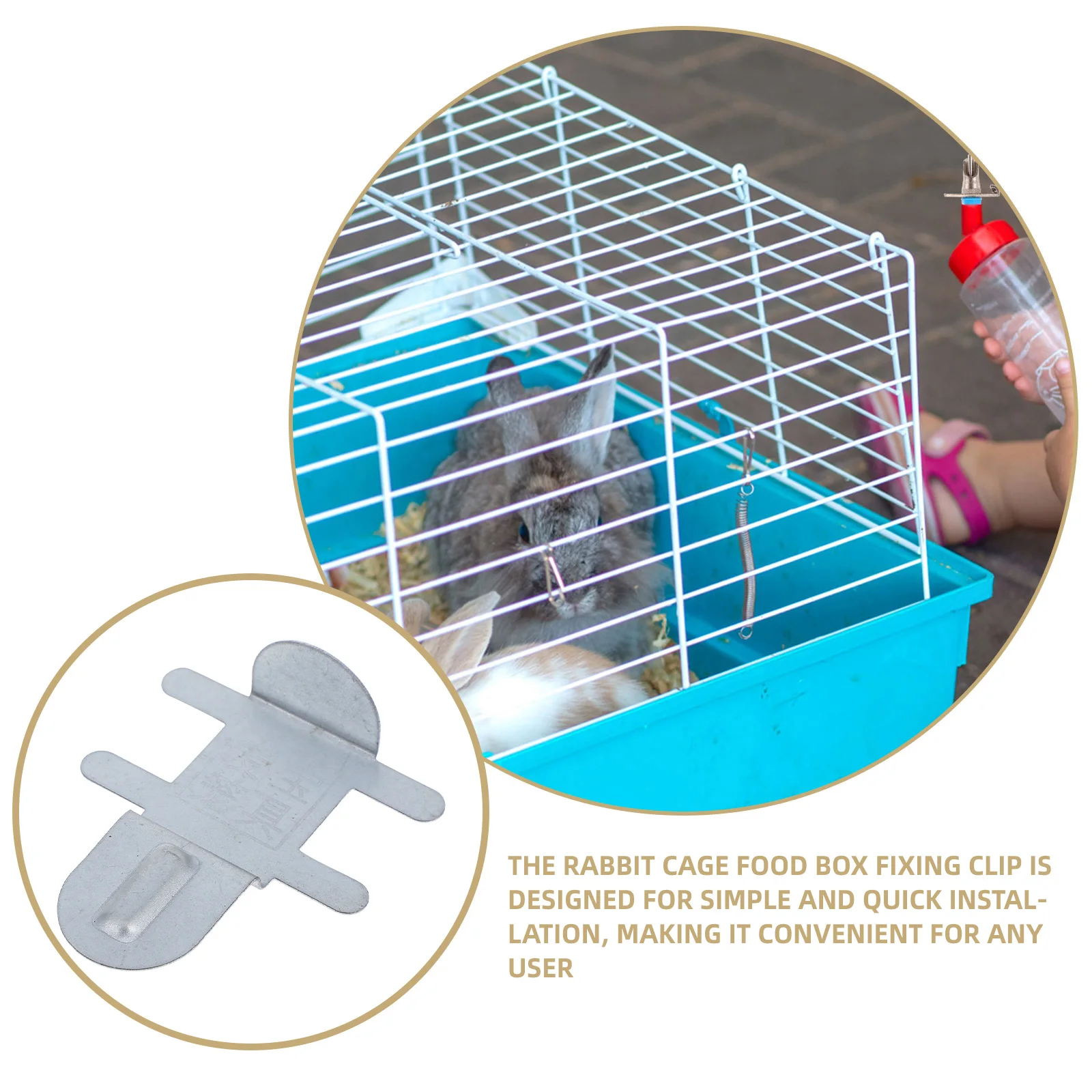 10pcs Cage Clips for Rabbit Food Box Buckle Durable Stainless Steel Pet Securing Wire Clips Reptiles Chicken Farms Home Store
10pcs Cage Clips for Rabbit Food Box Buckle Durable Stainless Steel Pet Securing Wire Clips Reptiles Chicken Farms Home Store