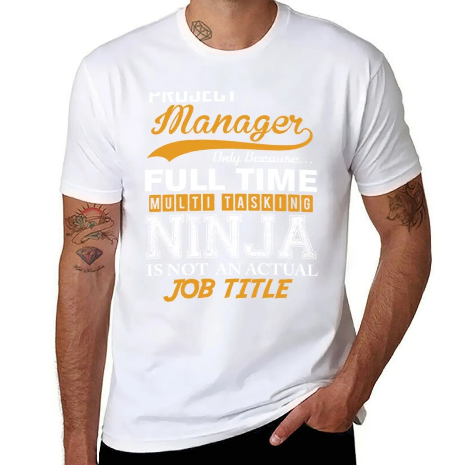 Project Manager Ninja Job Title T-Shirt t shirts for man slim fit t shirts for man cotton soft T-Shirt
Project Manager Ninja Job Title T-Shirt t shirts for man slim fit t shirts for man cotton soft T-Shirt