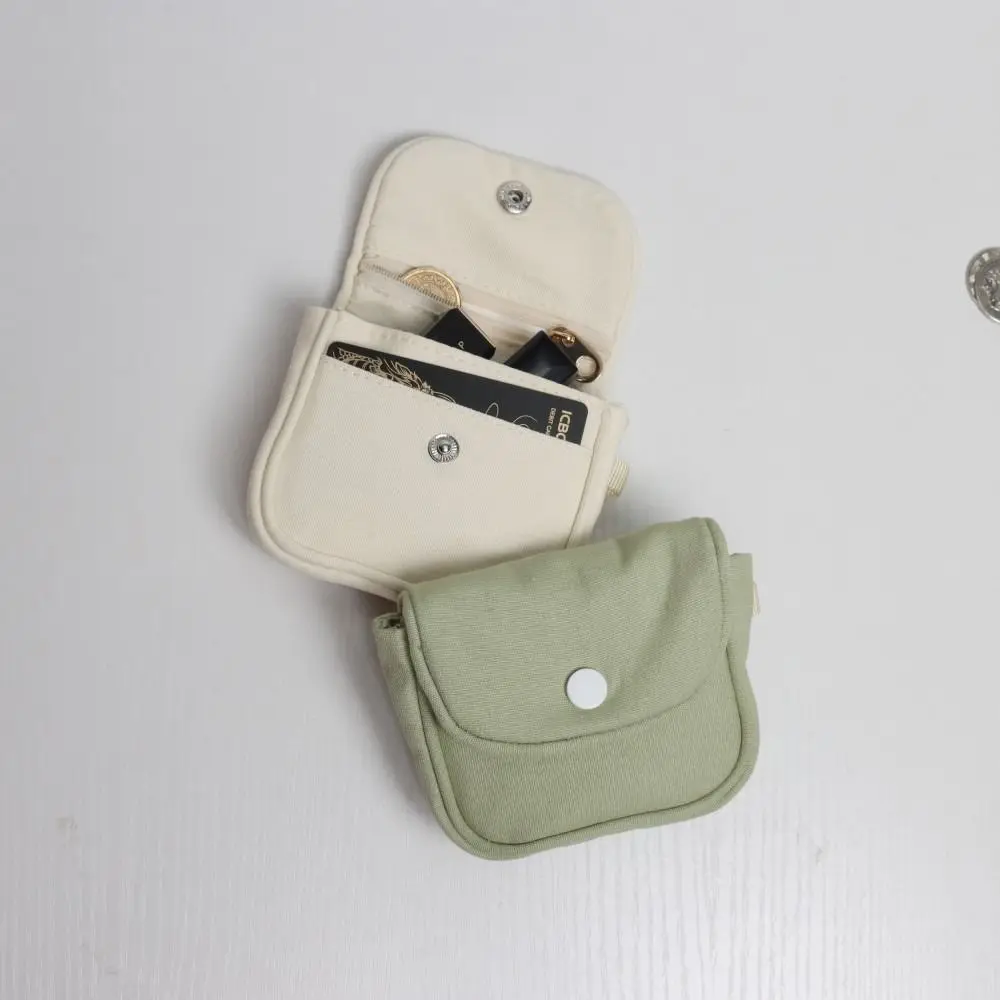 Solid Color Mini Canvas Bag Multi-functional Lightweight Small Cash Wallet Zipper and Buckle Closure Hand-Washable
Solid Color Mini Canvas Bag Multi-functional Lightweight Small Cash Wallet Zipper and Buckle Closure Hand-Washable