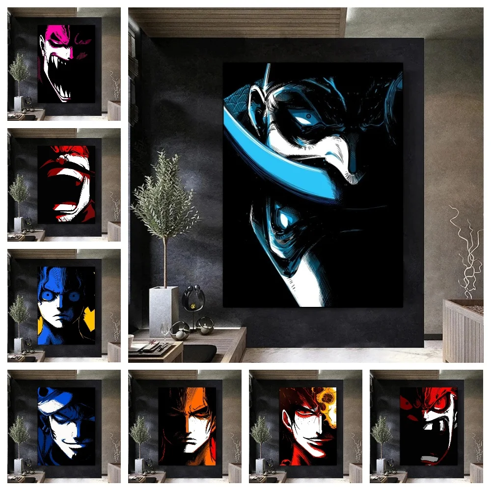 Japan Classic One Piece Hanging Painting Luffy Zoro Four Emperors Kaido Black Beard White Beard HD Animation Decorative Painting
Japan Classic One Piece Hanging Painting Luffy Zoro Four Emperors Kaido Black Beard White Beard HD Animation Decorative Painting