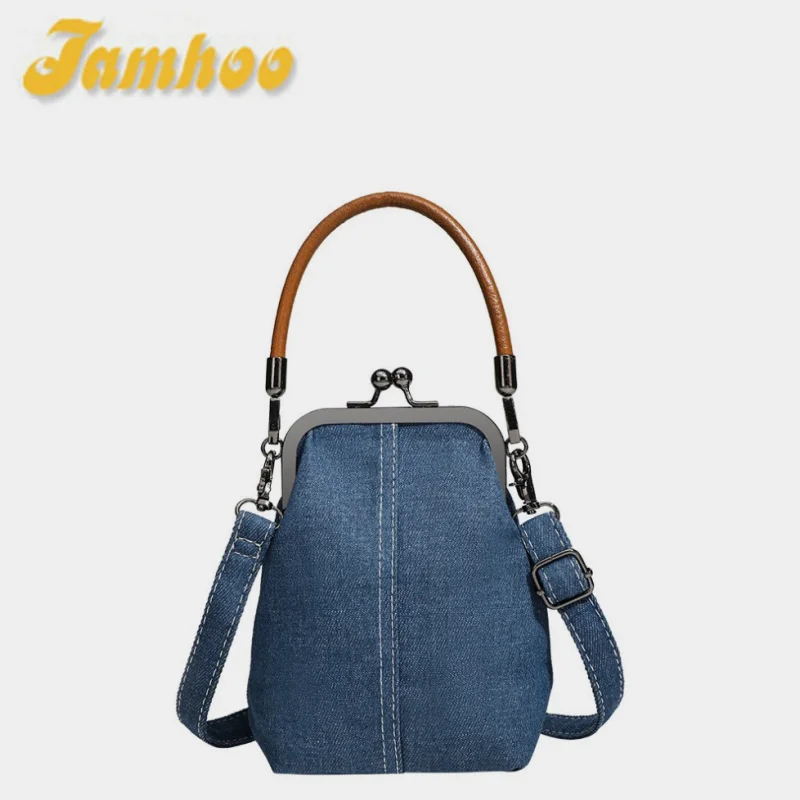 Jamhoo New Vintage Style Mobile Phone Bag Women Handbag Versatile Designer Shoulder Bag Lady‘s Denim Purses Crossbody Bags
Jamhoo New Vintage Style Mobile Phone Bag Women Handbag Versatile Designer Shoulder Bag Lady‘s Denim Purses Crossbody Bags