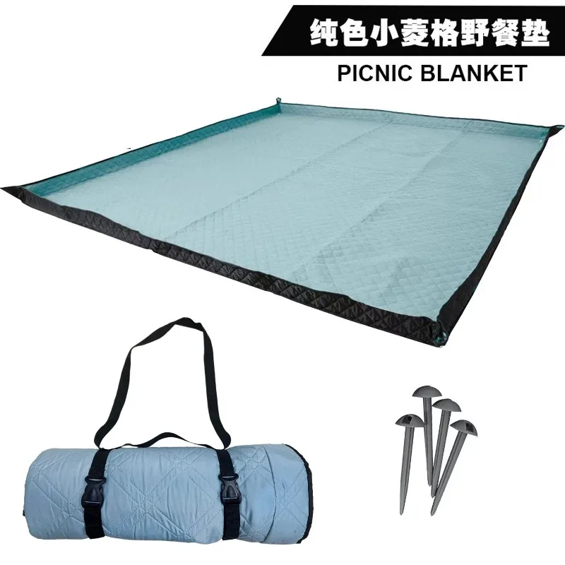 Solid Color Ultrasonic Rhombus Camping Mat Washable Outdoor Moisture Proof Picnic Floor Pad
Solid Color Ultrasonic Rhombus Camping Mat Washable Outdoor Moisture Proof Picnic Floor Pad