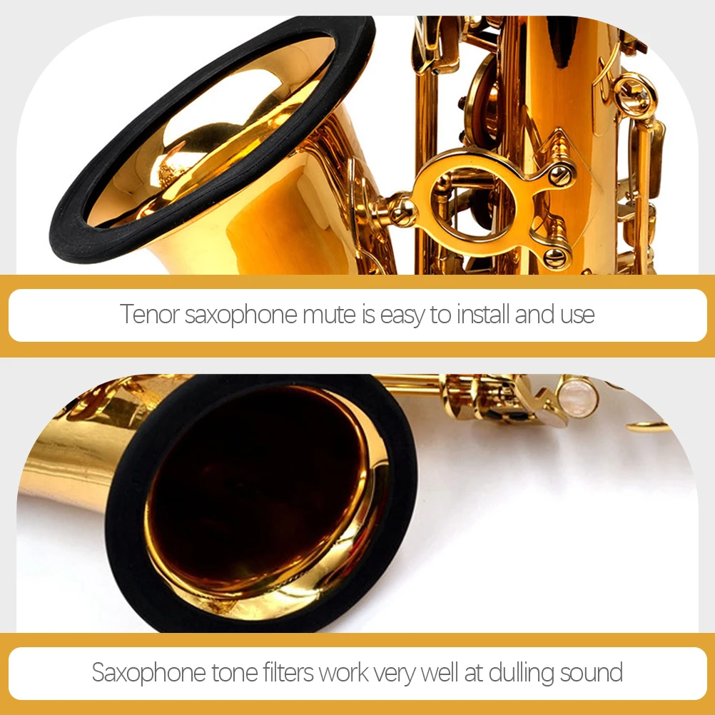 Saxophone Mute Ring Silicone Bell Protector Durable Noise Reducer Scratch Collision Protection Lightweight Portable Practice
Saxophone Mute Ring Silicone Bell Protector Durable Noise Reducer Scratch Collision Protection Lightweight Portable Practice