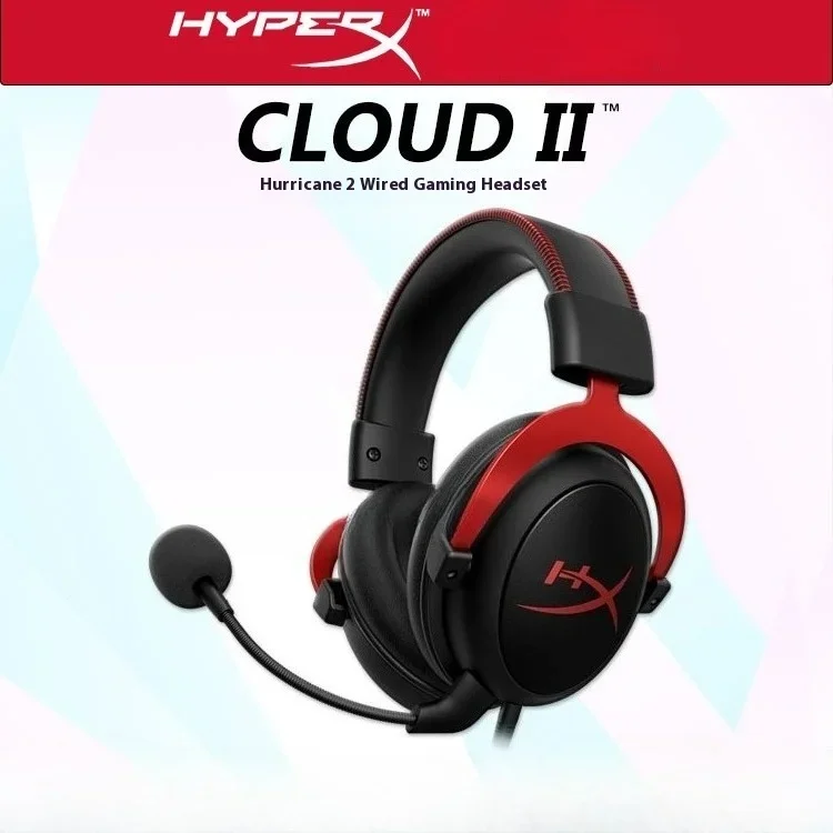 HYPERX Extremely Unknown Hurricane 2 Headphones Headset Wired Gaming USB7.1 Computer Gaming Headset 
HYPERX Extremely Unknown Hurricane 2 Headphones Headset Wired Gaming USB7.1 Computer Gaming Headset