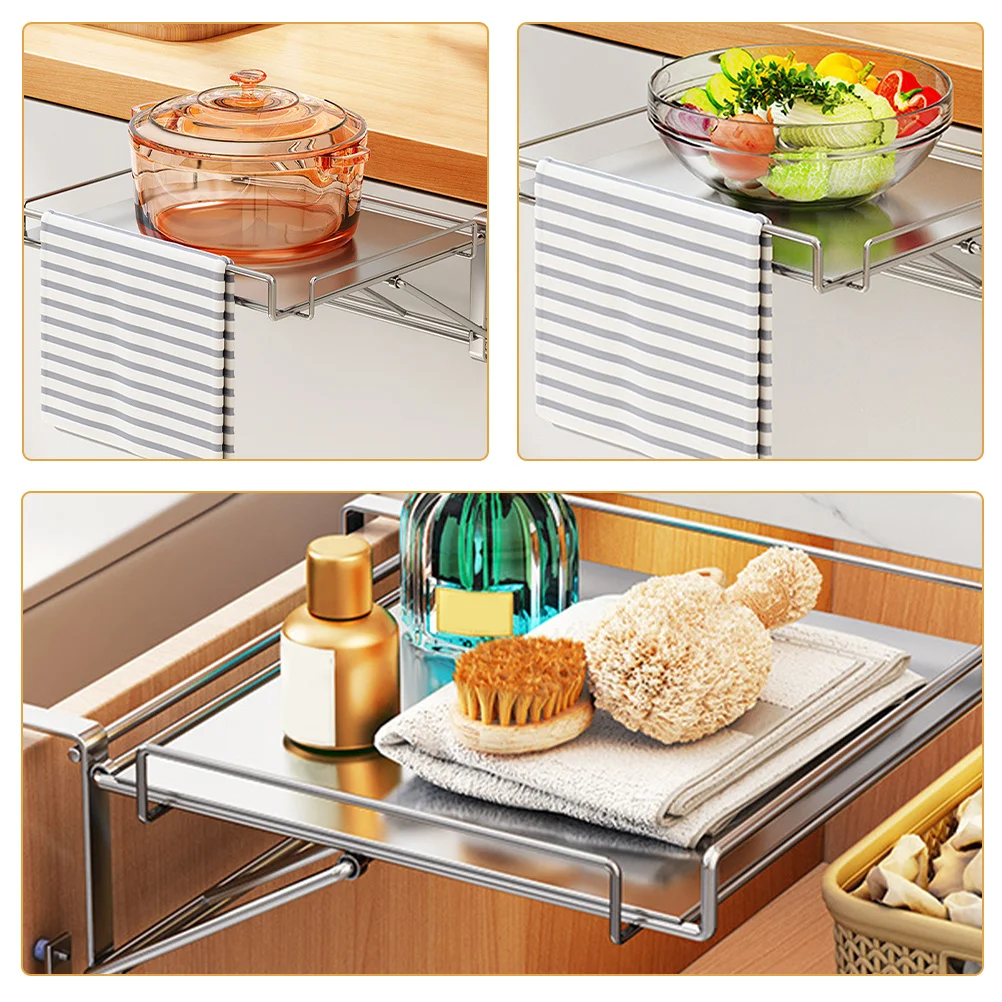 Kitchen Cabinet Hanging Shelf Stainless Steel Door Organizer Foldable Storage Rack Kitchen Spice Door Shelf
Kitchen Cabinet Hanging Shelf Stainless Steel Door Organizer Foldable Storage Rack Kitchen Spice Door Shelf
