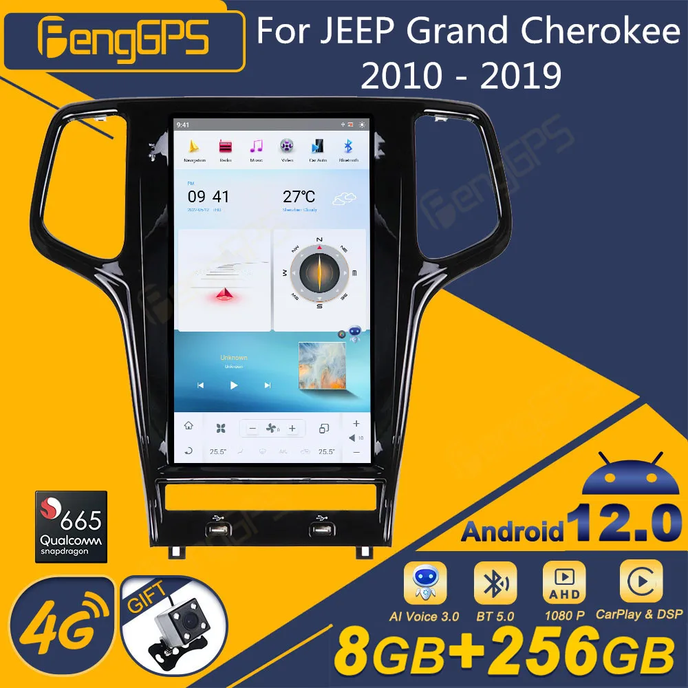 Восьмиядерный процессор Qualcomm для JEEP Grand Cherokee 2010-2019, автомобильный радиоприемник на Android, экран Tesla, стереоприемник 2DIN, Авторадио, мультимедиа
Восьмиядерный процессор Qualcomm для JEEP Grand Cherokee 2010-2019, автомобильный радиоприемник на Android, экран Tesla, стереоприемник 2DIN, Авторадио, мультимедиа