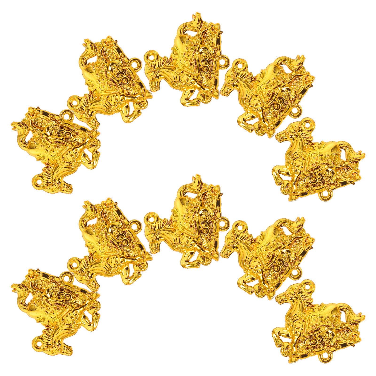 20pcs Horse Pendant Chinese New Year Hanging Ornaments For Jewelry Making Diy Craft Supplies Spring Festival Decoration Pendants
20pcs Horse Pendant Chinese New Year Hanging Ornaments For Jewelry Making Diy Craft Supplies Spring Festival Decoration Pendants