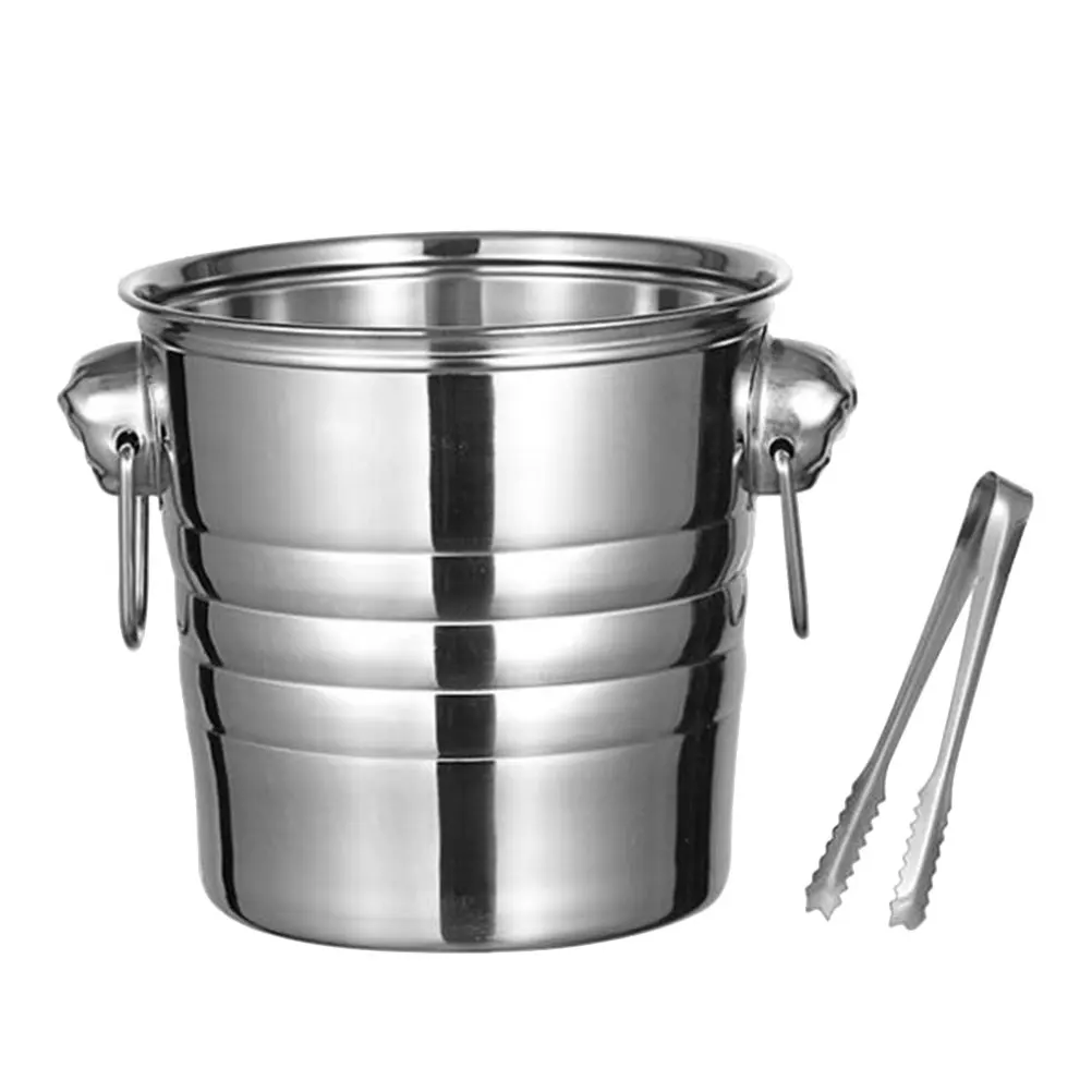Stainless Steel Ice Bucket Mini Container with Lid Multi Functional Suitable for Beer Party Bar Restaurant Cooling Box
Stainless Steel Ice Bucket Mini Container with Lid Multi Functional Suitable for Beer Party Bar Restaurant Cooling Box