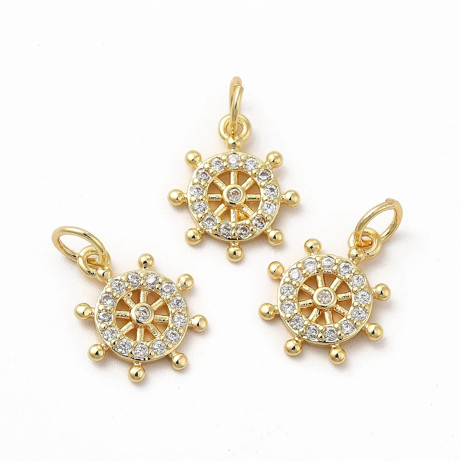 20pcs Helm Charm Brass Cubic Zirconia Charms with Jump Ring Gold Plated for Making DIY Jewelry Necklace Earring Bracelet Crafts
20pcs Helm Charm Brass Cubic Zirconia Charms with Jump Ring Gold Plated for Making DIY Jewelry Necklace Earring Bracelet Crafts