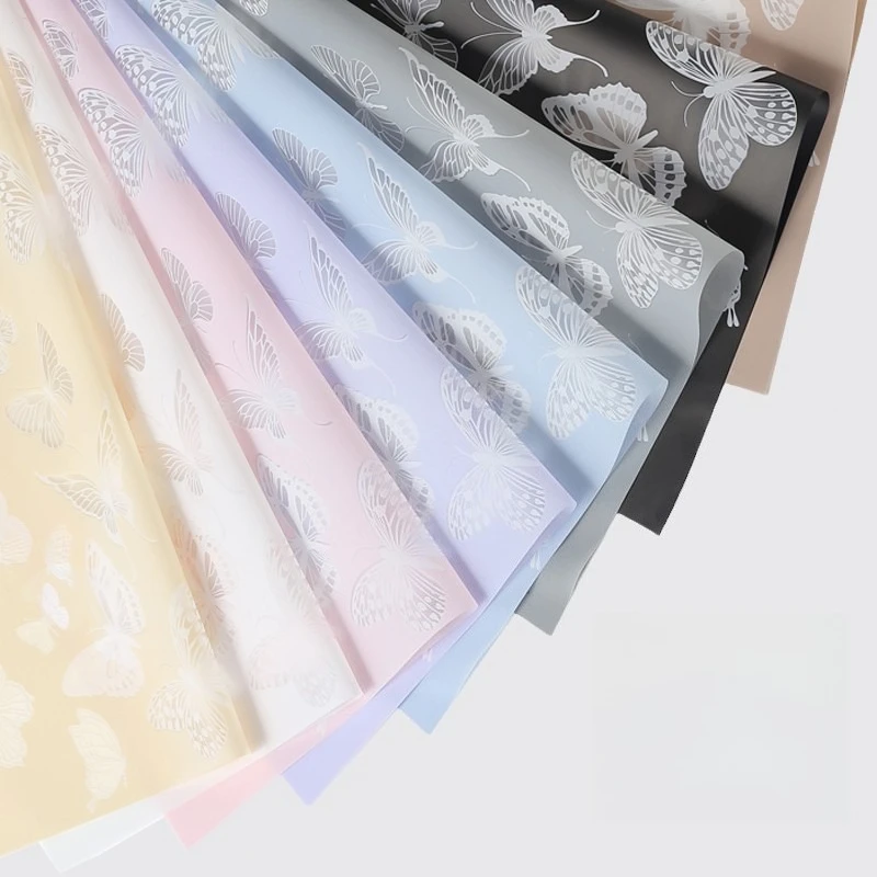 Plastic Waterproof Material Butterfly Rose Bundle Flower Shop Packaging Paper Material DIY Mist Bread Flower Paper 58X58cm20pcs
Plastic Waterproof Material Butterfly Rose Bundle Flower Shop Packaging Paper Material DIY Mist Bread Flower Paper 58X58cm20pcs