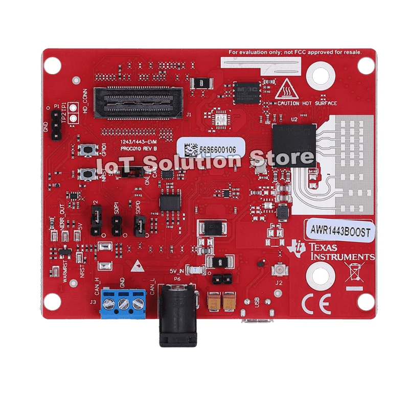 AWR1443BOOST AWR1443 Single-chip 76-GHz to 81-GHz Automotive Radar Sensor Evaluation Module
AWR1443BOOST AWR1443 Single-chip 76-GHz to 81-GHz Automotive Radar Sensor Evaluation Module
