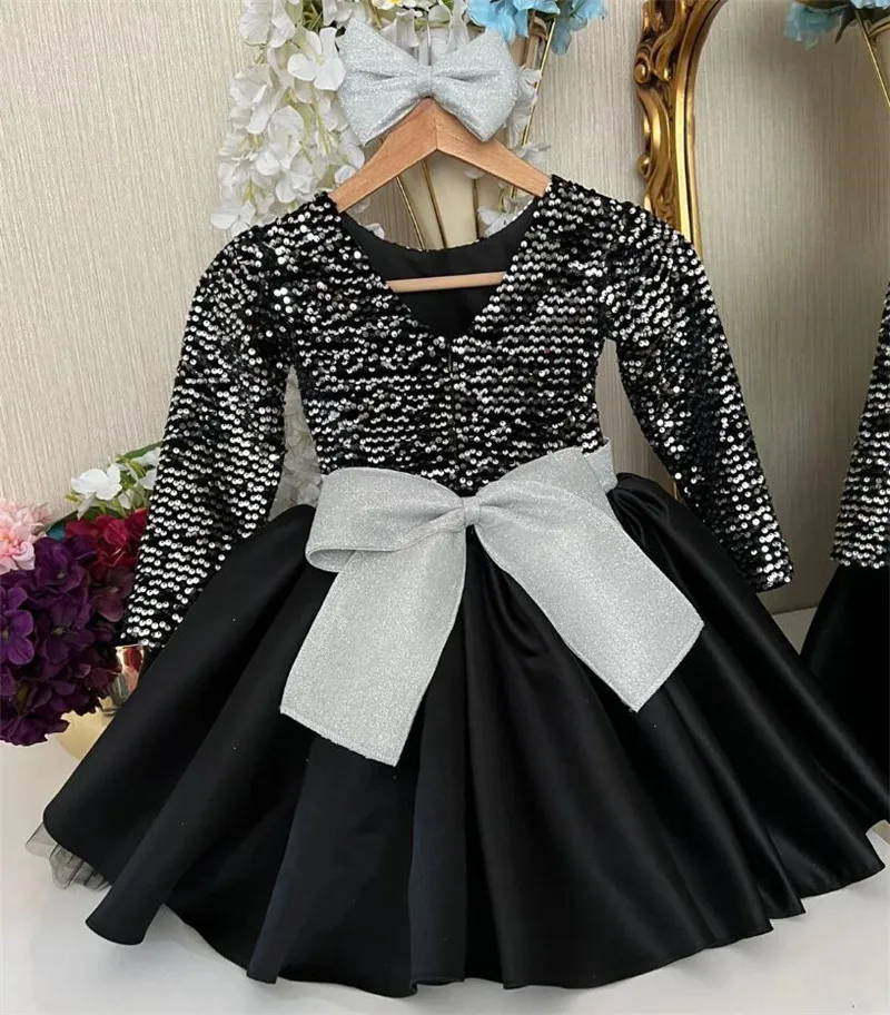 Puffy Flower Girl Dress Wedding Party First Birthday Dresses Satin Bow Kids Little Bride Long Sleeve Dresses Photoshoot
Puffy Flower Girl Dress Wedding Party First Birthday Dresses Satin Bow Kids Little Bride Long Sleeve Dresses Photoshoot