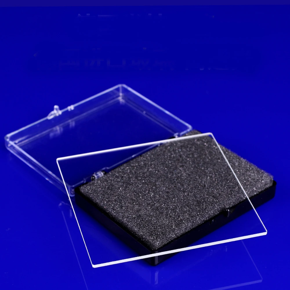 1pcs/box Optical glass square Slide High light transmission 100x100x2mm Strong alkali resistance
1pcs/box Optical glass square Slide High light transmission 100x100x2mm Strong alkali resistance