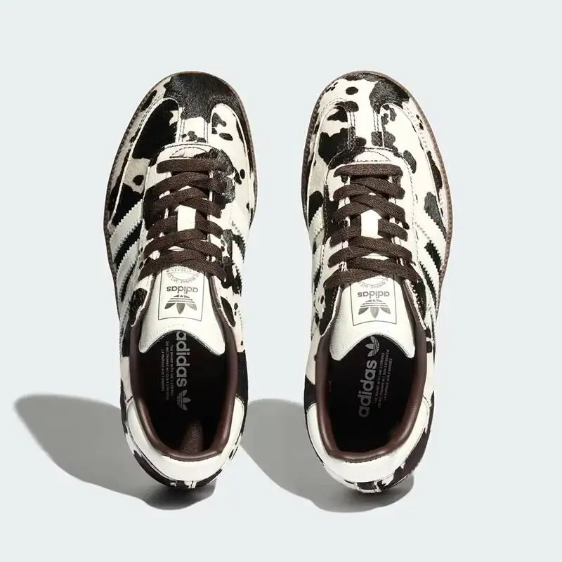 Cow Print Full Leather Board Shoes Adidas KK2238 For Ladies Classic Three Stripes Comfort Rubber Sole Daily Walking
Cow Print Full Leather Board Shoes Adidas KK2238 For Ladies Classic Three Stripes Comfort Rubber Sole Daily Walking