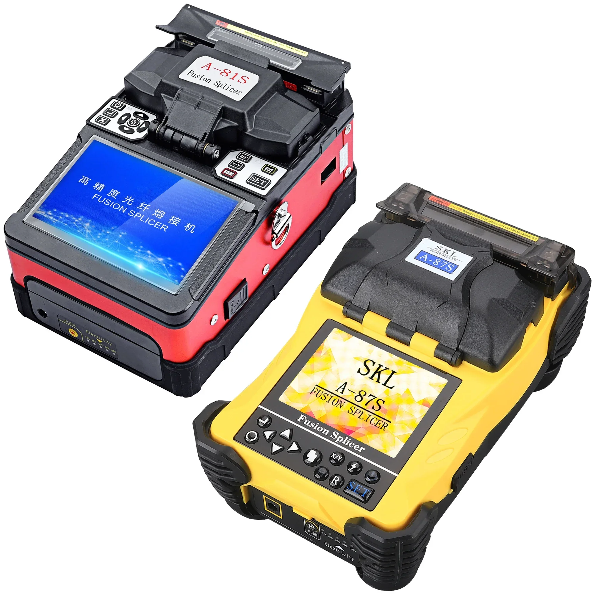 25FTTH Splicer kit A-87S/A-81S fusionadora de splicer fiber optik fusion machine Mini fiber optic splicing fusion splicer
25FTTH Splicer kit A-87S/A-81S fusionadora de splicer fiber optik fusion machine Mini fiber optic splicing fusion splicer