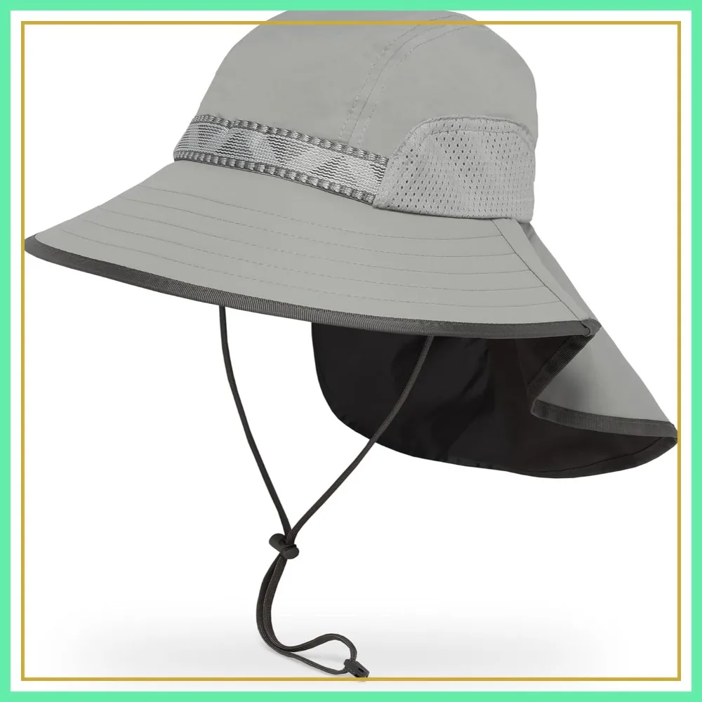 UPF 50+ Sun Protection Adventure Hat for Men Women, Lightweight, Breathable, Packable
UPF 50+ Sun Protection Adventure Hat for Men Women, Lightweight, Breathable, Packable