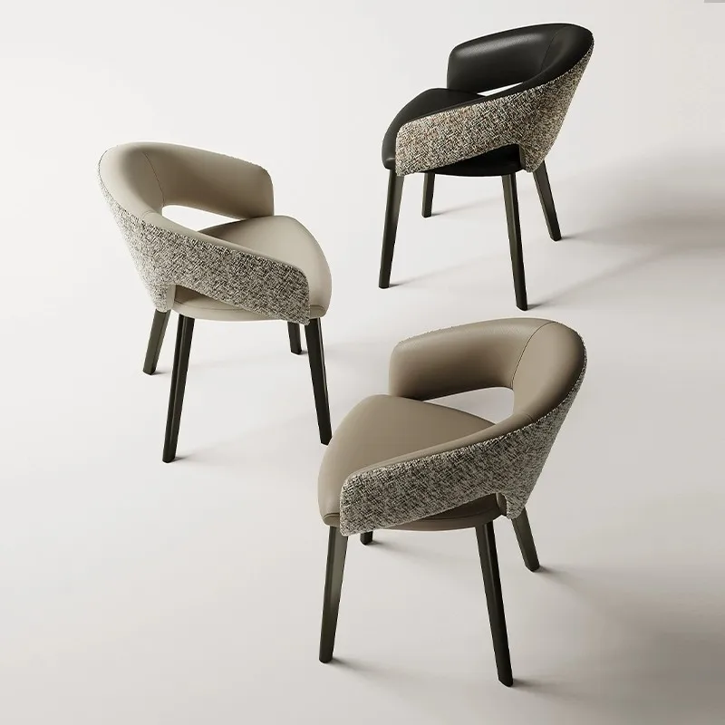 Minimalist Designer Modern Dining Chairs Italian Elegant Interior Cafe Kitchen Dining Chair Living Room Relaxing Silla Furniture
Minimalist Designer Modern Dining Chairs Italian Elegant Interior Cafe Kitchen Dining Chair Living Room Relaxing Silla Furniture