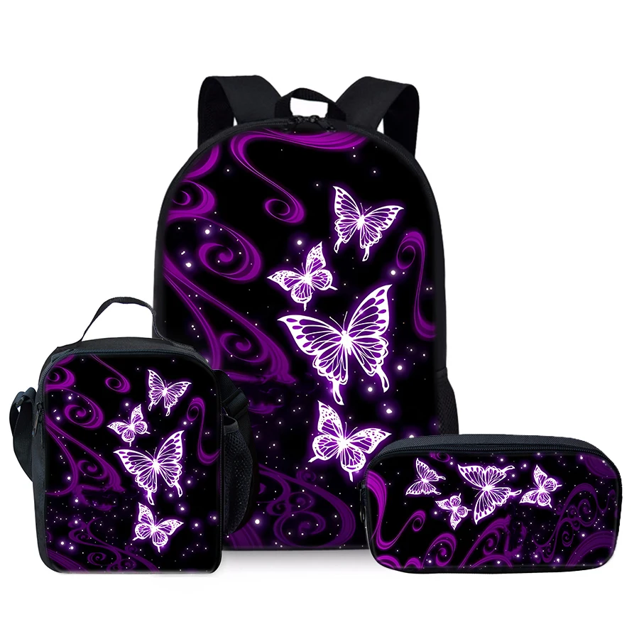 Hot Sale 3Pcs/Set Cartoon Casual Fashion Butterfly School Bags for Boy/Girls Cartoon Book Bags Sets Backpacks School Gifts
Hot Sale 3Pcs/Set Cartoon Casual Fashion Butterfly School Bags for Boy/Girls Cartoon Book Bags Sets Backpacks School Gifts