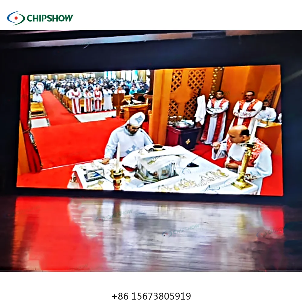 Dubai P2.6 Indoor LED Screen Customized Stage Backdrop LED Video Wall Church Concert LED Display
Dubai P2.6 Indoor LED Screen Customized Stage Backdrop LED Video Wall Church Concert LED Display