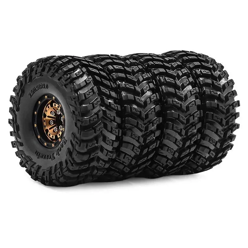 Black Coating Brass 1.0" Beadlock Wheel Tires Set for 1/18 RC Crawler Car Axial SCX24 AX24 TRX4M FCX24
Black Coating Brass 1.0" Beadlock Wheel Tires Set for 1/18 RC Crawler Car Axial SCX24 AX24 TRX4M FCX24