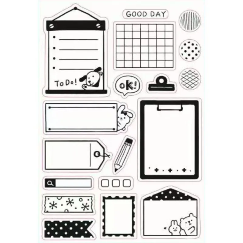 Cute Cat Pattern Transparent Silicone Stamp Ready Stock DIY Craft Seal for Scrapbooking Diary Journal Hand Account Stationery
Cute Cat Pattern Transparent Silicone Stamp Ready Stock DIY Craft Seal for Scrapbooking Diary Journal Hand Account Stationery