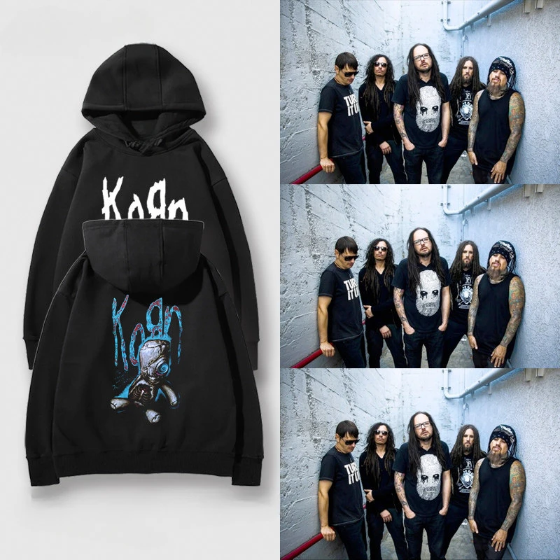 Толстовки с капюшоном KORN для мужчин и женщин, осенне-зимние, с длинными рукавами, в американском ретро-рок стиле, свободного кроя, с флисом.
Толстовки с капюшоном KORN для мужчин и женщин, осенне-зимние, с длинными рукавами, в американском ретро-рок стиле, свободного кроя, с флисом.