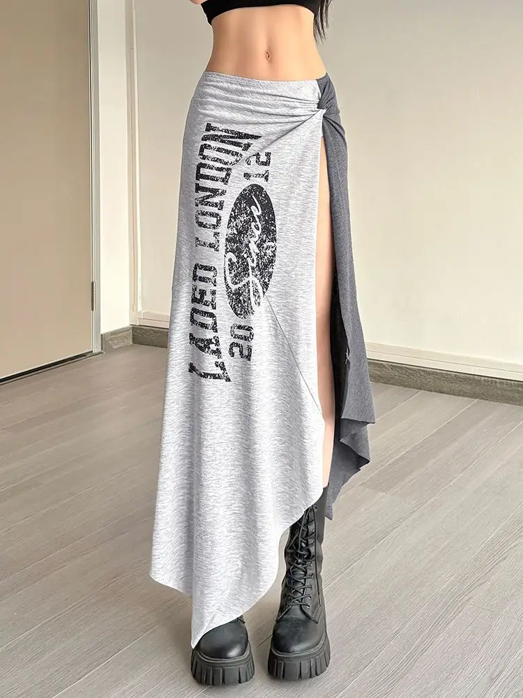 2026 Summer Fashion New Women's Street Style American Style Half Skirt Irregular Split Letter Sexy Hot Girl Half Skirt
2026 Summer Fashion New Women's Street Style American Style Half Skirt Irregular Split Letter Sexy Hot Girl Half Skirt