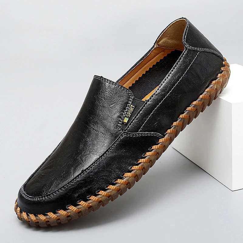 Luxury Quality Genuine Leather Men Casual Shoes Fashion Mens Loafers Moccasins Breathable Slip-on Driving Shoes Plus Size 38-47
Luxury Quality Genuine Leather Men Casual Shoes Fashion Mens Loafers Moccasins Breathable Slip-on Driving Shoes Plus Size 38-47