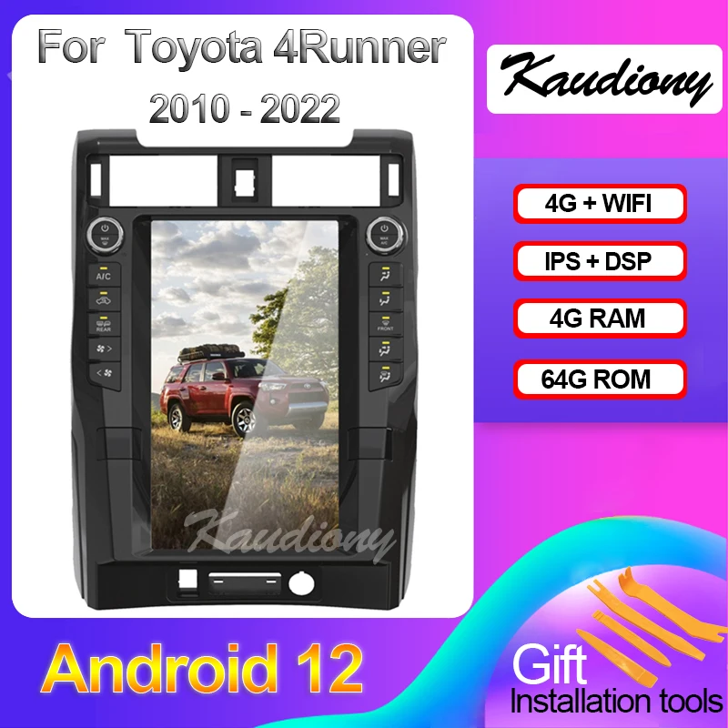 Kaudiony 15.6 Inch For Toyota 4runner Car DVD Multimedia Player Stereo Auto Radio GPS Navigation 4G WIFI Video DSP 2010-2022
Kaudiony 15.6 Inch For Toyota 4runner Car DVD Multimedia Player Stereo Auto Radio GPS Navigation 4G WIFI Video DSP 2010-2022