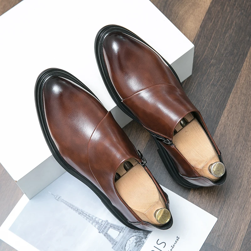 2024 Men's Versatile Business Casual Leather Shoes, Formal Tennis Soft Leather, One Step Rider Designer Flat Shoes
2024 Men's Versatile Business Casual Leather Shoes, Formal Tennis Soft Leather, One Step Rider Designer Flat Shoes