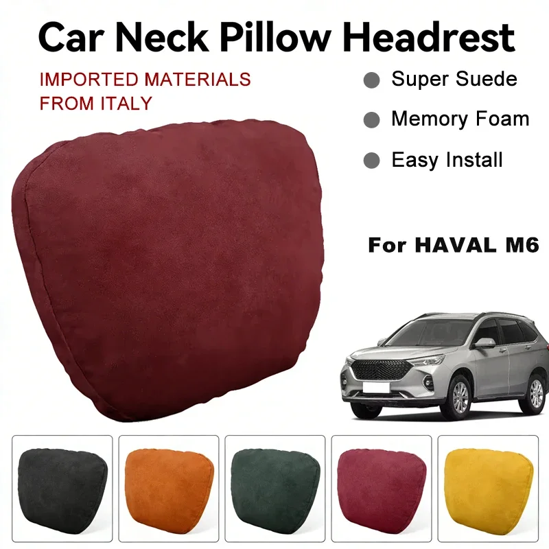Italy Suede Car Neck Rest Pillow For HAVAL M6 Seat Head Neck Support Cushion Auto Interior Accessories
Italy Suede Car Neck Rest Pillow For HAVAL M6 Seat Head Neck Support Cushion Auto Interior Accessories