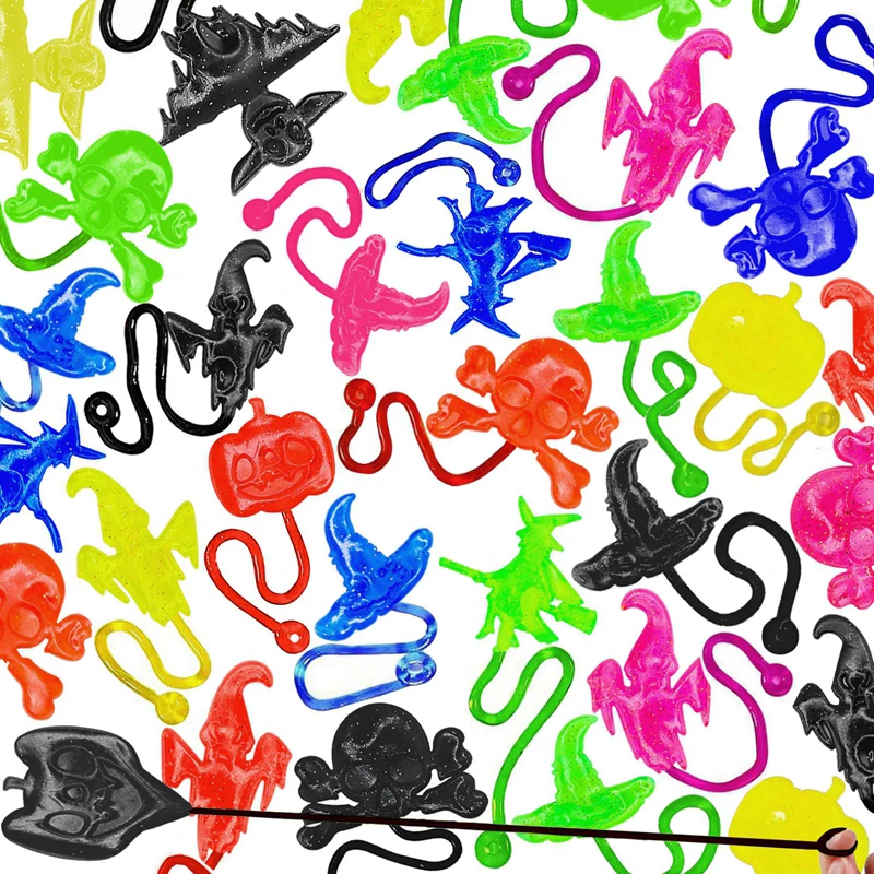 12/24pcs Pumpkin Ghost Witch Stretchy Sticky Toys Kids Halloween Party Treat Or Trick Gift Favors Goodie Basket Fillers Birthday
12/24pcs Pumpkin Ghost Witch Stretchy Sticky Toys Kids Halloween Party Treat Or Trick Gift Favors Goodie Basket Fillers Birthday