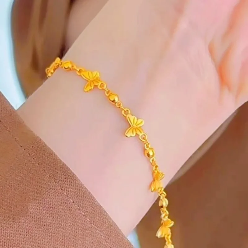 Fairy Cute Romantic Sweet Delicate Senior Temperament Butterfly Fashion Jewelry Gift Accessories New Women's Bracelet 2024
Fairy Cute Romantic Sweet Delicate Senior Temperament Butterfly Fashion Jewelry Gift Accessories New Women's Bracelet 2024