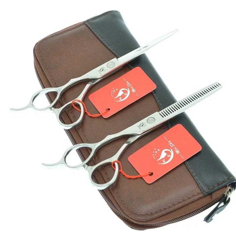 5.5/6 inch Left Hand Barber Cutting Thinning Scissors Japan Steel Professional Hair Scissors Hairdressing Haircut Shears A0046A
5.5/6 inch Left Hand Barber Cutting Thinning Scissors Japan Steel Professional Hair Scissors Hairdressing Haircut Shears A0046A