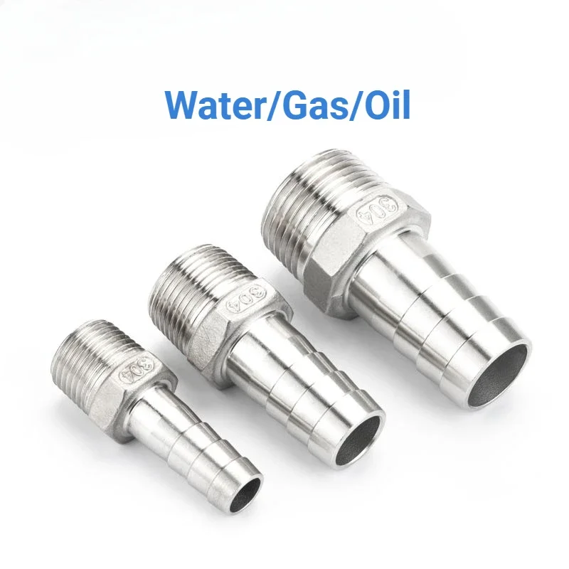 6 8 10 12 13 15 16 18 19 20mm 1/8" 1/4" 3/8" 1/2" 304 Stainless Steel BSP Male Thread Barb Hose Pagoda Joint Coupling Connector
6 8 10 12 13 15 16 18 19 20mm 1/8" 1/4" 3/8" 1/2" 304 Stainless Steel BSP Male Thread Barb Hose Pagoda Joint Coupling Connector