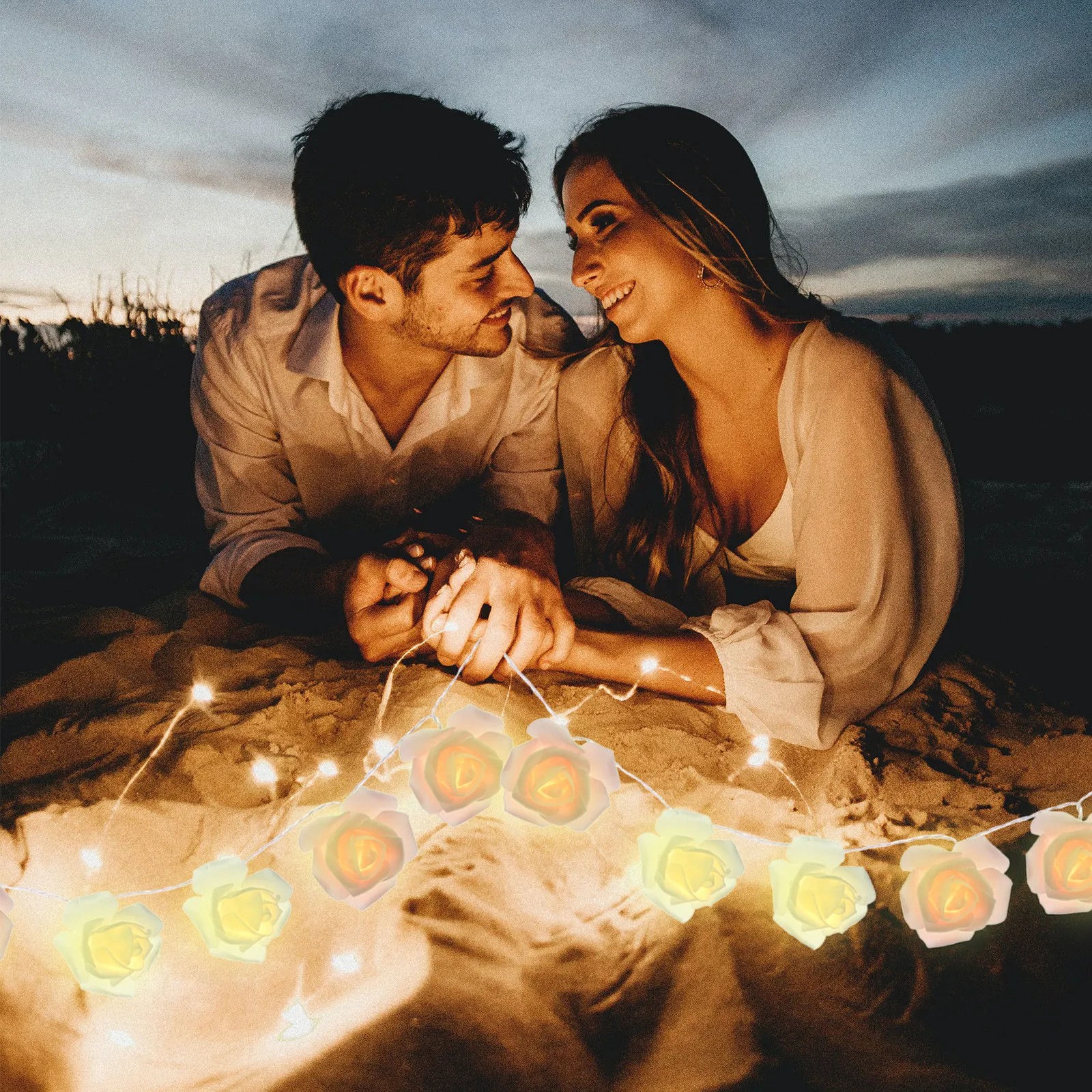 20 LED Rose Flower String Lights USB Powered Festive Decoration for Christmas Valentine's Day Indoor Hanging Warm
20 LED Rose Flower String Lights USB Powered Festive Decoration for Christmas Valentine's Day Indoor Hanging Warm