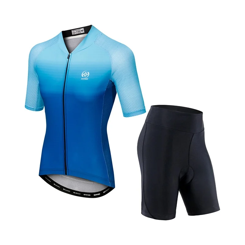 Women's Mountain Bike Short Sleeve Set Cycling Jersey Set Jersey Outfit Quick-Dry Breathable Fabric Cycling Jersey Summer
Women's Mountain Bike Short Sleeve Set Cycling Jersey Set Jersey Outfit Quick-Dry Breathable Fabric Cycling Jersey Summer