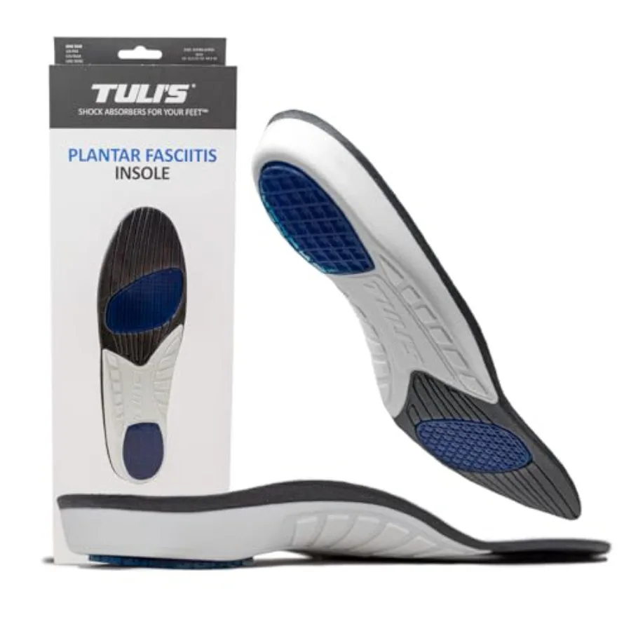Tuli's Plantar Fasciitis Insoles Full-Length Premium Shock-Absorbing Inserts for Plantar Fasciitis Arches and Feet Pain 1 Pair
Tuli's Plantar Fasciitis Insoles Full-Length Premium Shock-Absorbing Inserts for Plantar Fasciitis Arches and Feet Pain 1 Pair