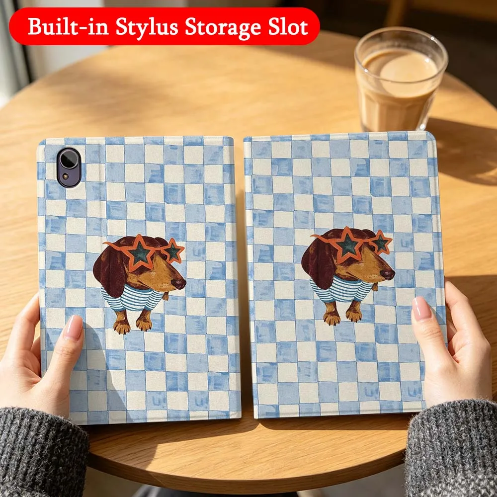 Creative Grid Cat Dog For Huawei Matepad M6 10.8 11 11.5S Pro Air SE Honor Tab 8 9 10 V9 X8 X9 X10 Magic Pad GT 2 3 Tablet Case
Creative Grid Cat Dog For Huawei Matepad M6 10.8 11 11.5S Pro Air SE Honor Tab 8 9 10 V9 X8 X9 X10 Magic Pad GT 2 3 Tablet Case