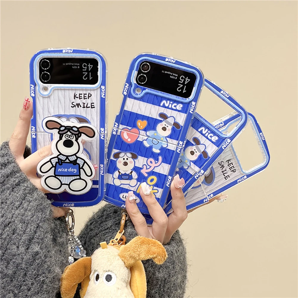 Cute Gromits Bring Support with Pendant Phone Case for Samsung Galaxy Z Flip 3 4 Z Flip 5 6 5G PC Hard Anti-drop Back Cover Gift
Cute Gromits Bring Support with Pendant Phone Case for Samsung Galaxy Z Flip 3 4 Z Flip 5 6 5G PC Hard Anti-drop Back Cover Gift