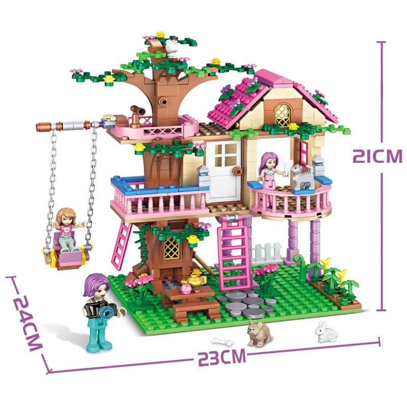 Dream tree house girl assemble big tree house puzzle new tree building block
Dream tree house girl assemble big tree house puzzle new tree building block