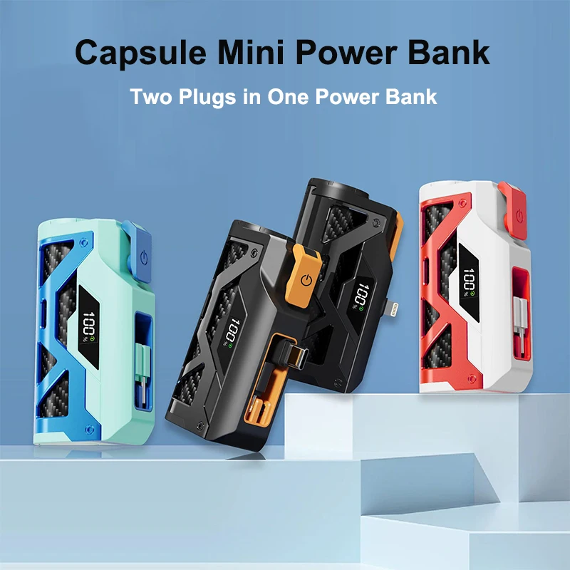 Mini Power Bank 10000mAh Built in Plug Fast Charging Portable Charger Powerbank For iPhone 16 15 Samsung Xiaomi External Battery
Mini Power Bank 10000mAh Built in Plug Fast Charging Portable Charger Powerbank For iPhone 16 15 Samsung Xiaomi External Battery