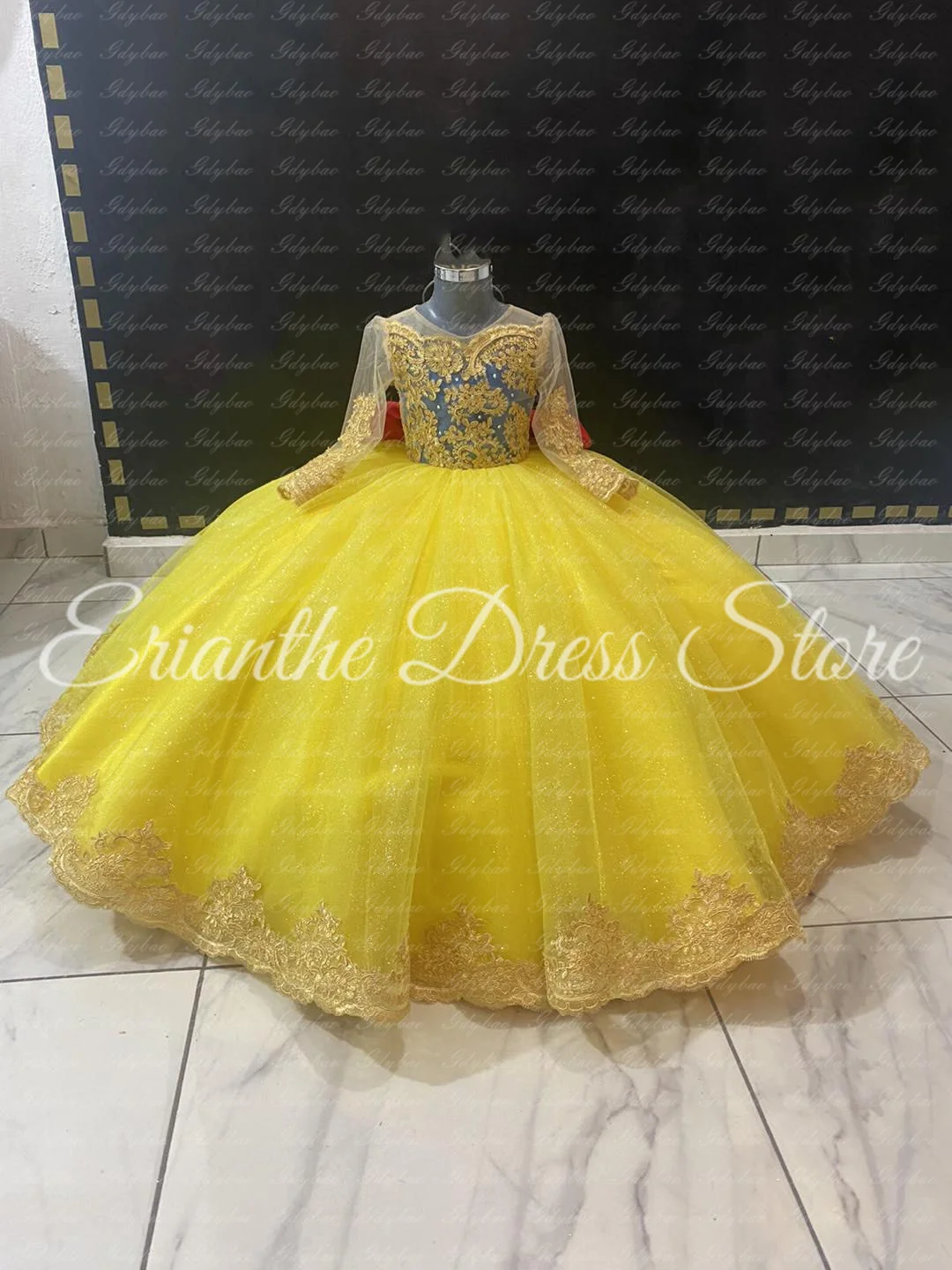Yellow Flower Girl Dress For Wedding Tulle Puffy Lace Applique Kids Birthday Party First Communion Ball Gowns Customized
Yellow Flower Girl Dress For Wedding Tulle Puffy Lace Applique Kids Birthday Party First Communion Ball Gowns Customized