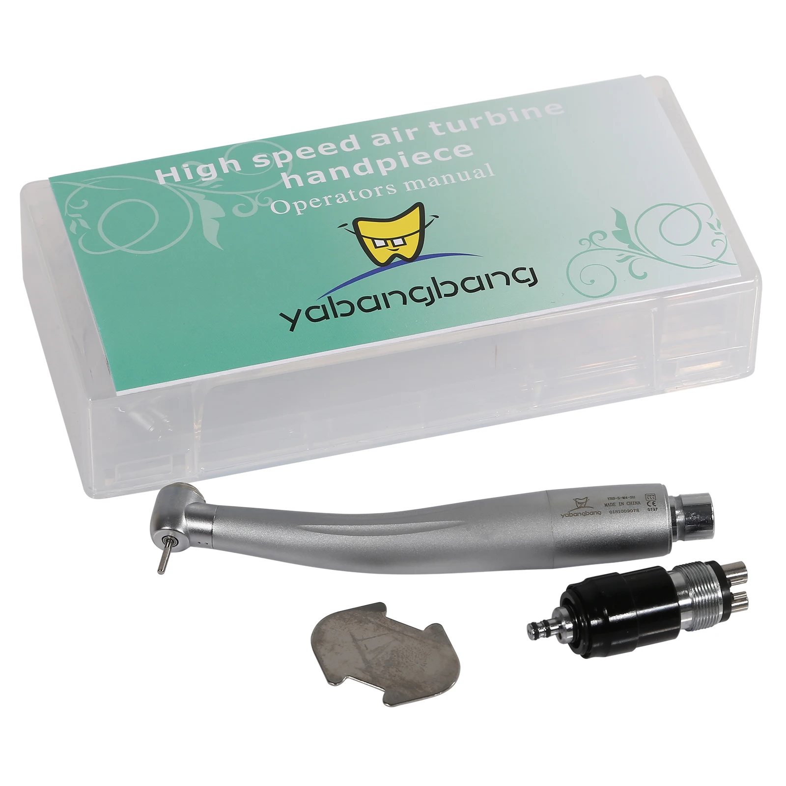 YABANGBNAG 1-10PCS Dental High Speed Handpiece Turbine With Quick Coupler Swivel 4Hole Standard Head Single Sray Fit NSK
YABANGBNAG 1-10PCS Dental High Speed Handpiece Turbine With Quick Coupler Swivel 4Hole Standard Head Single Sray Fit NSK