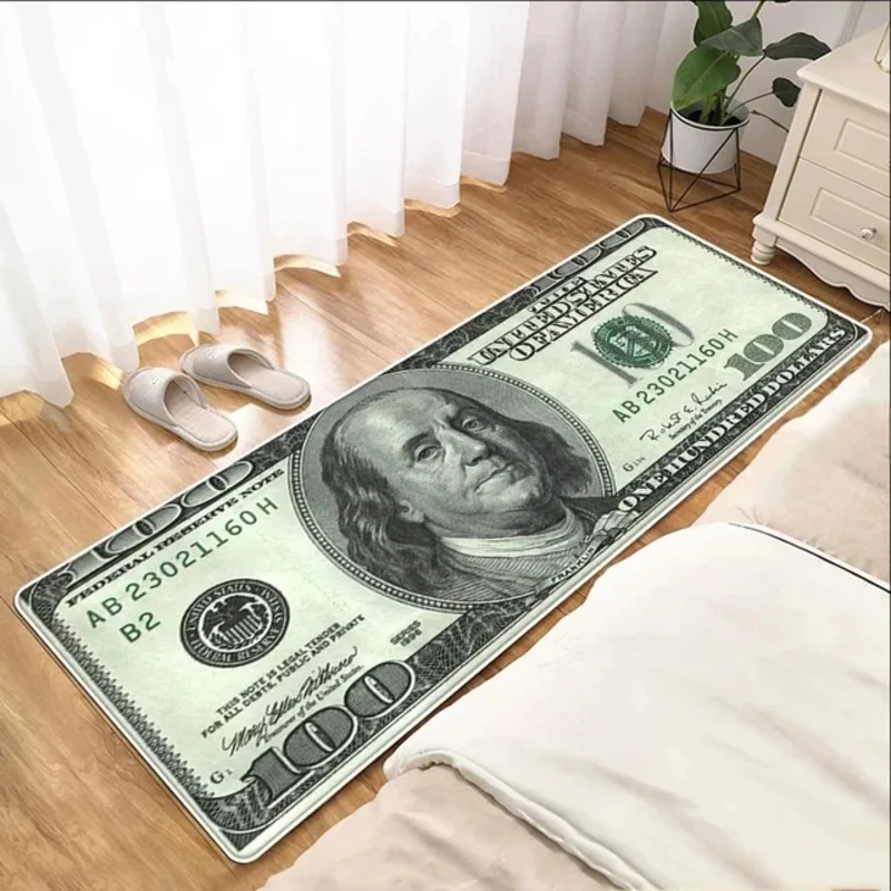 VIKAMA Personalised Creative Dollar Pattern Runner Rug Nordic Style Home Bedroom Bedside Footstool American Trend Home Decor
VIKAMA Personalised Creative Dollar Pattern Runner Rug Nordic Style Home Bedroom Bedside Footstool American Trend Home Decor